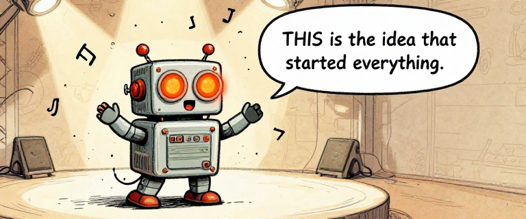 TINBOT: THIS is the idea that started everything.