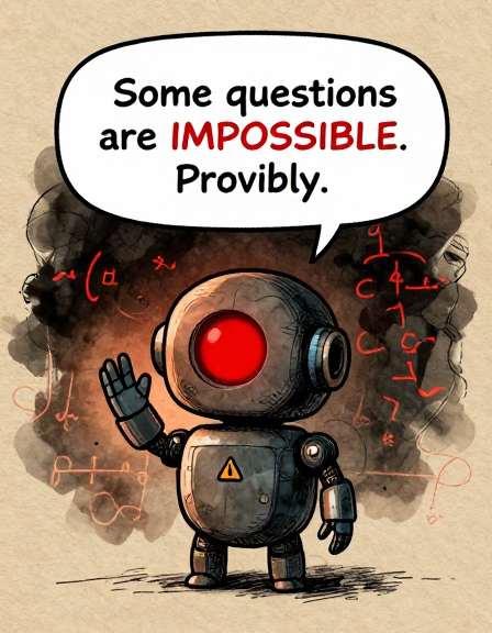 SENTINEL: Some questions are IMPOSSIBLE. Provably.