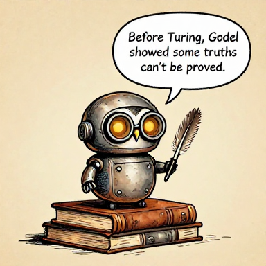 QUILL: Before Turing, Godel showed some truths can't be proved.