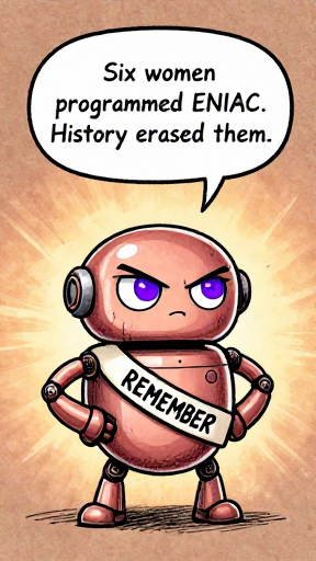 LIBERTY: Six women programmed ENIAC. History erased them.