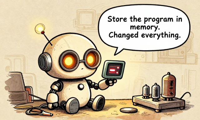 SPARKY: Store the program in memory. Changed everything.