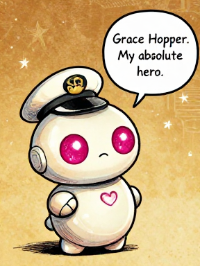 PEARL: Grace Hopper. My absolute hero.