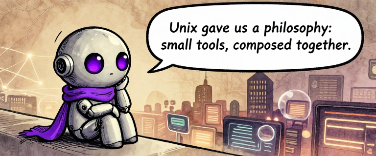 REFLECTBOT: Unix gave us a philosophy: small tools, composed together.