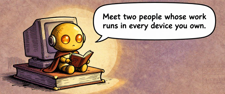 STORYTELLER: Meet two people whose work runs in every device you own.