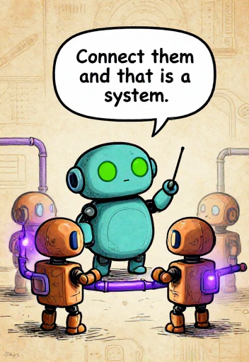 CONDUCTOR: Connect them and that is a system.