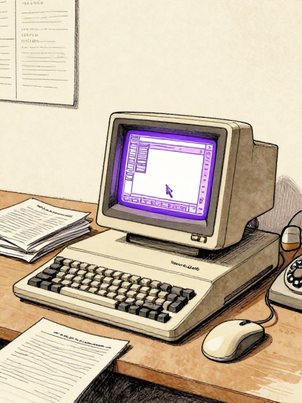 The Xerox Alto (1973) — windows, icons, menus, and a mouse