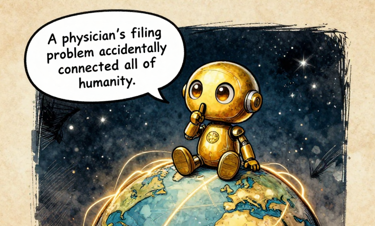GLOBEBOT: A physicist's filing problem accidentally connected all of humanity.