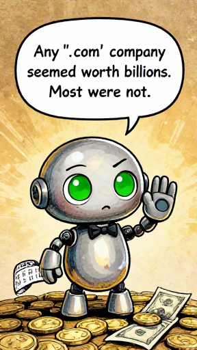 SILVERBOT: Any '.com' company seemed worth billions. Most were not.