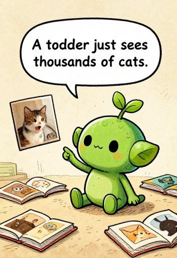 SPROUT: A toddler just sees thousands of cats.