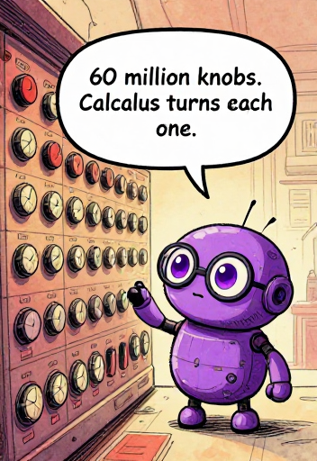 SPECTACLES: 60 million knobs. Calculus turns each one.
