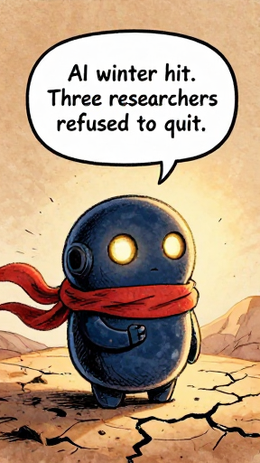 NAVIGATOR: AI winter hit. Three researchers refused to quit.