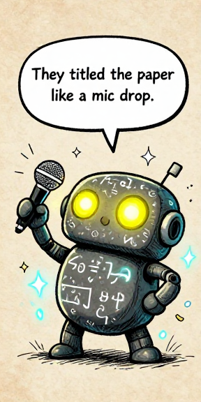 CHALKBOT: They titled the paper like a mic drop.