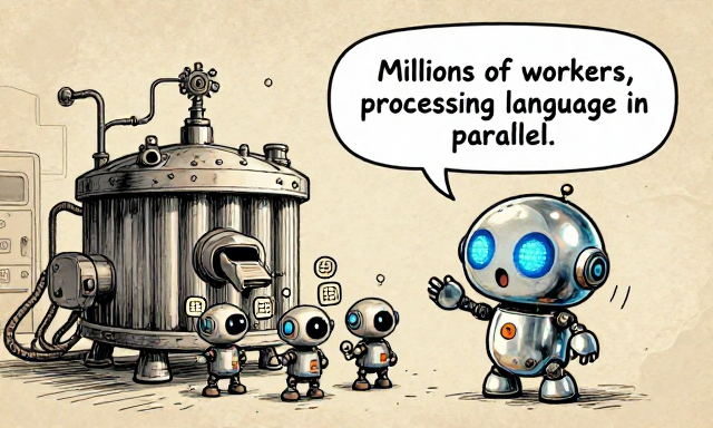 FACTORYBOT: Millions of workers, processing language in parallel.