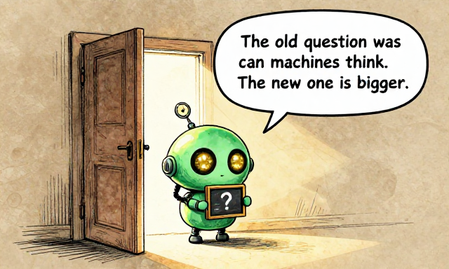 QUESTBOT: Can machines think? The new question is bigger.