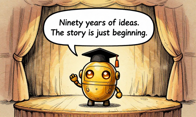 GRADUBOT: Ninety years of ideas. The story is just beginning.
