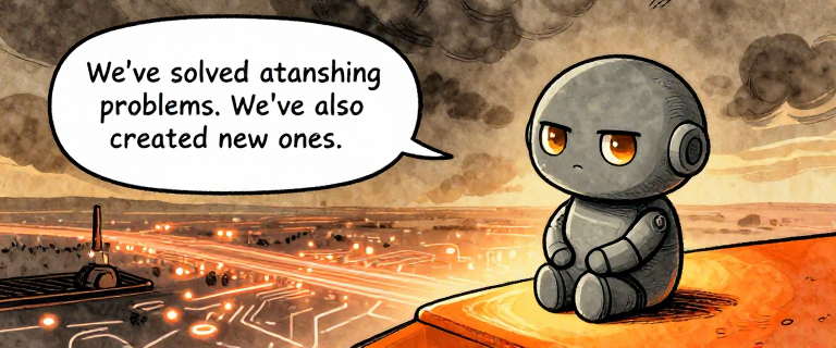 THINKER: We've solved astonishing problems. We've also created new ones.